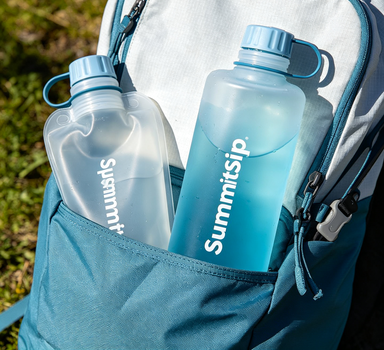 SummitSip Collapsible Water Flask Set
